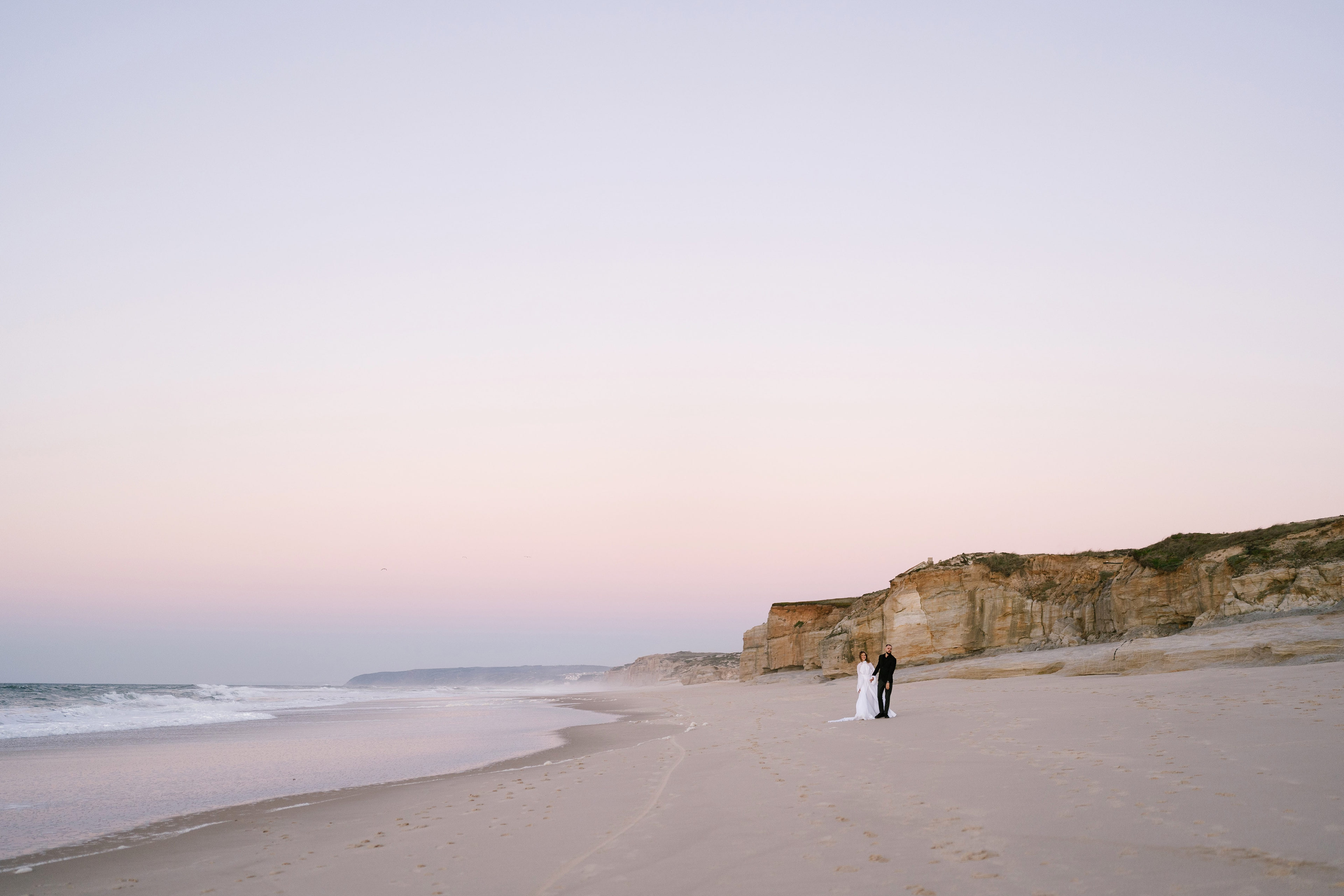 Eloping at Praia del Rey: Winter Light, Weather and Where to Stay