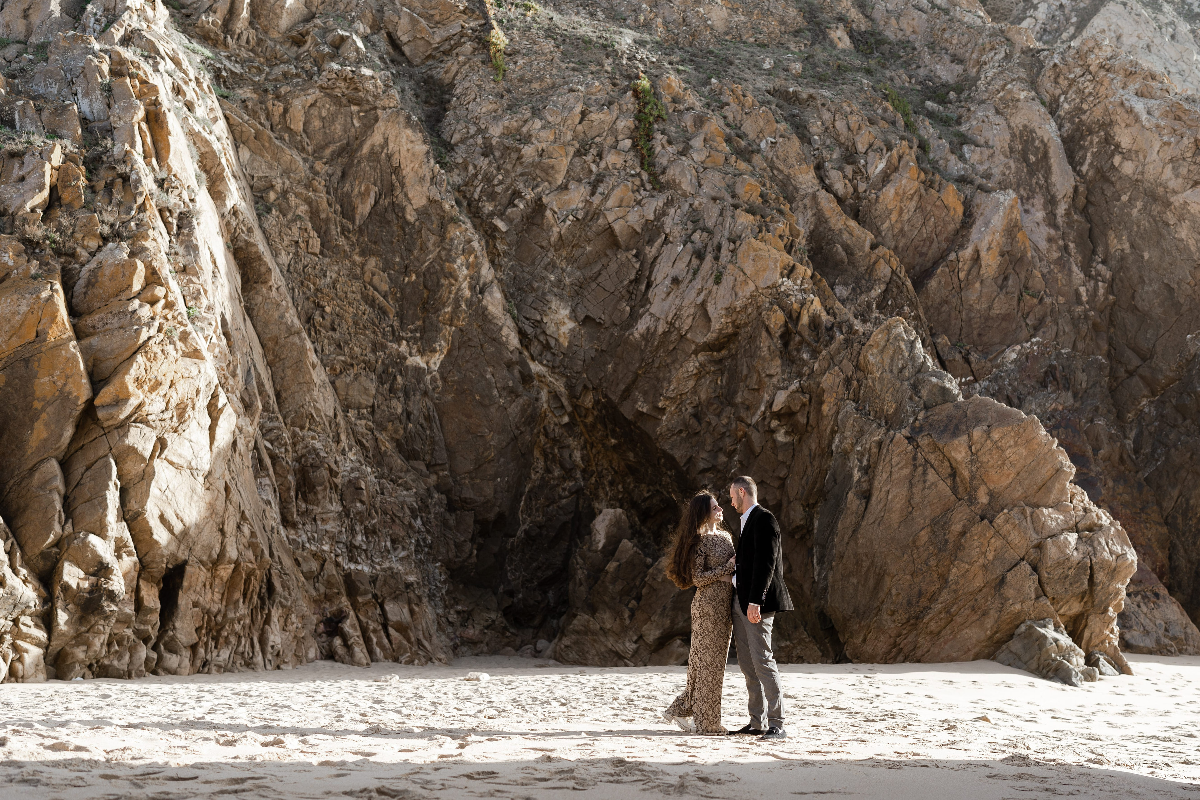 She Said Yes: a Surprise Proposal at Praia da Ursa